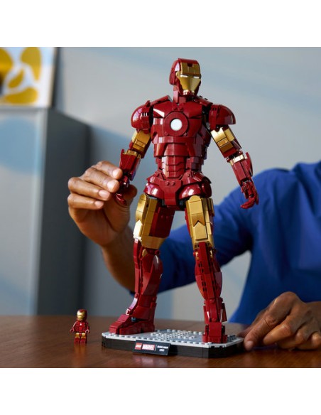 LEGO MARVEL 76344 Iron Man Mark 3: Edición para Coleccionistas