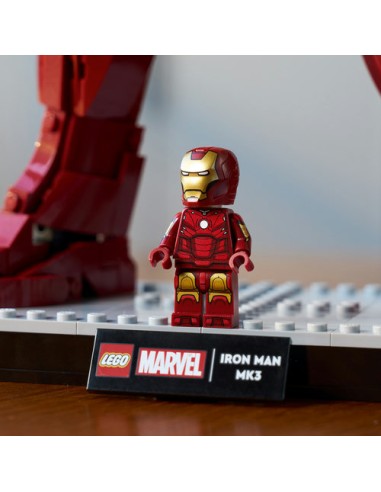 LEGO MARVEL 76344 Iron Man Mark 3: Edición para Coleccionistas