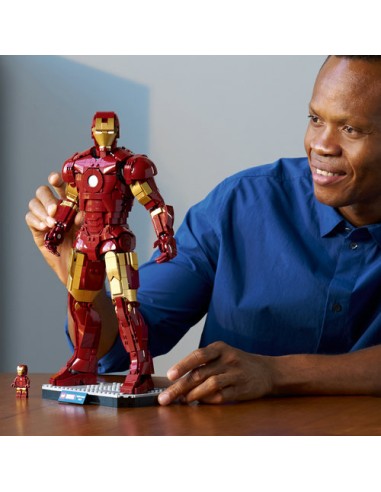 LEGO MARVEL 76344 Iron Man Mark 3: Edición para Coleccionistas