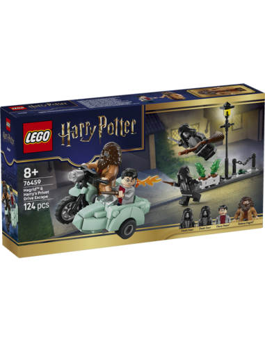 LEGO HARY POTTER 76459 Hagrid y Harry: Huida de Privet Drive