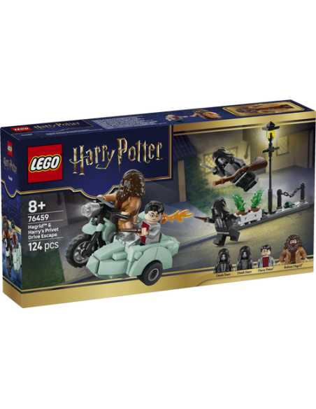 LEGO HARY POTTER 76459 Hagrid y Harry: Huida de Privet Drive