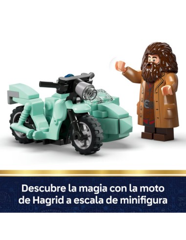 LEGO HARY POTTER 76459 Hagrid y Harry: Huida de Privet Drive
