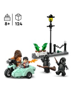 LEGO HARY POTTER 76459 Hagrid y Harry: Huida de Privet Drive 2