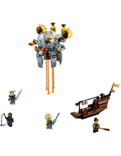 LEGO SEGUNDA MANO NINJAGO MOVIE 70610 Submarino-medusa volador