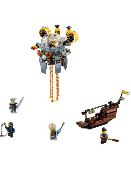 LEGO SEGUNDA MANO NINJAGO MOVIE 70610 Submarino-medusa volador