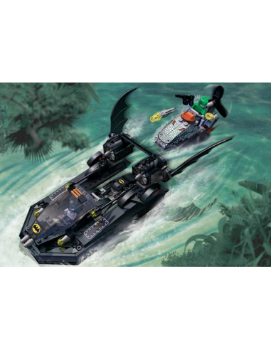 LEGO (SEGUNDA MANO) DC BATMAN I 7779 The Batboat: Hunt for Killer Croc (2006)