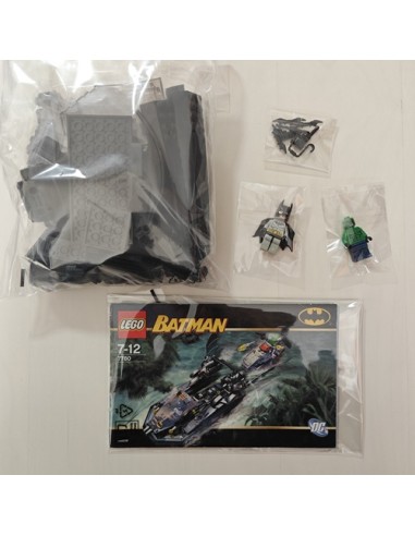 LEGO (SEGUNDA MANO) DC BATMAN I 7779 The Batboat: Hunt for Killer Croc (2006)