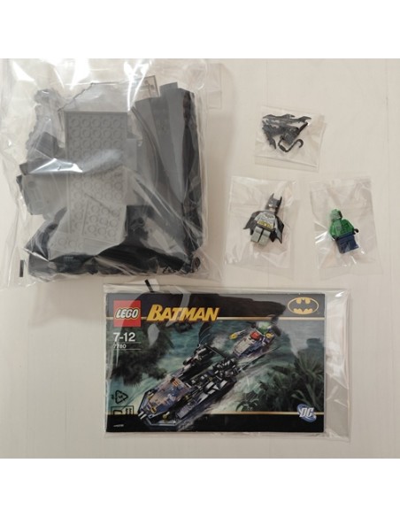 LEGO (SEGUNDA MANO) DC BATMAN I 7779 The Batboat: Hunt for Killer Croc (2006)
