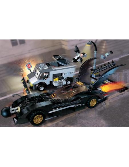 LEGO (SEGUNDA MANO) DC BATMAN I 7781 The Batmobile: Two-Face's Escape (2006)