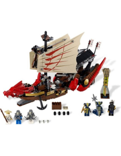 LEGO (SEGUNDA MANO) 9446 Barco de Asalto Ninja (2014)
