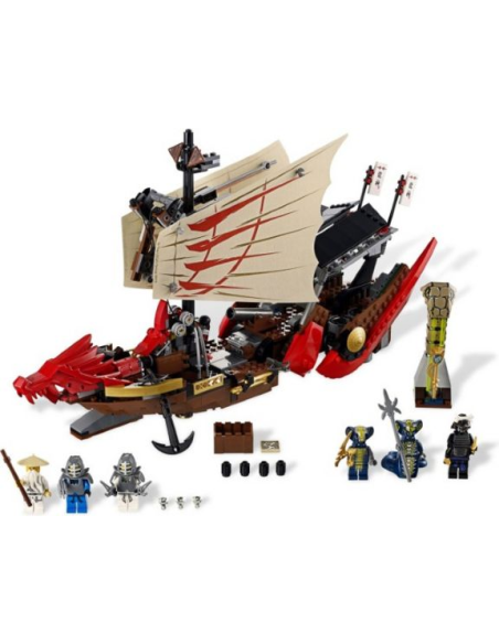 LEGO (SEGUNDA MANO) 9446 Barco de Asalto Ninja (2014)