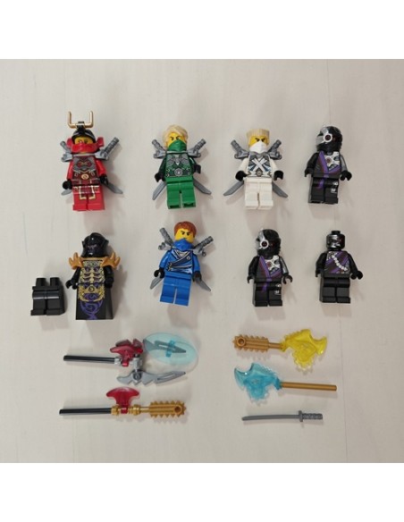 LEGO (SEGUNDA MANO) NINJAGO 70728 La Batalla por la Ciudad de Ninjago (2014)