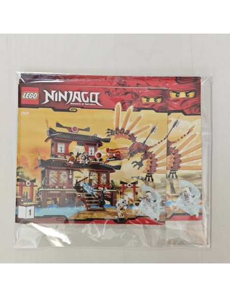 LEGO (SEGUNDA MANO) NINJAGO 2507 Templo del fuego (2011)