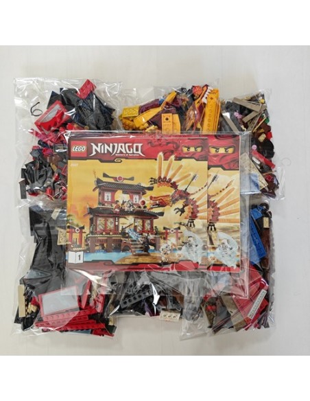LEGO (SEGUNDA MANO) NINJAGO 2507 Templo del fuego (2011)