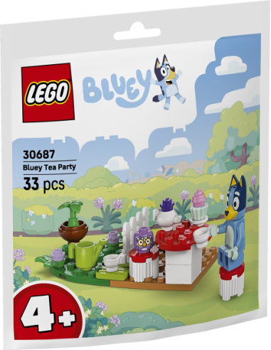 LEGO BLUEY 30687 Bluey Tea Party paper bag / polybag