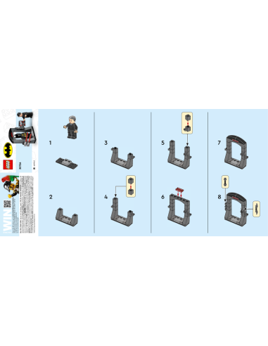 LEGO SUPER HEROES DC 30726 Bruce Wayne and the Batsuit paper bag