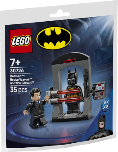 LEGO SUPER HEROES DC 30726 Bruce Wayne and the Batsuit paper bag