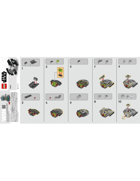 LEGO STAR WARS 30708 Millennium Falcon paper bag / Polybag