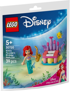 LEGO DISNEY 30720 Ariel & Flounder's Birthday Music Fun paper bag
