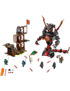 LEGO SEGUNDA MANO NINJAGO 70626 Dawn of Iron Doom (2017)