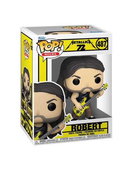 FUNKO POP ROCKS METALLICA Robert Trujillo (72 Seasons) (487)