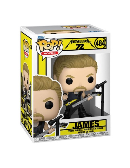 FUNKO POP ROCKS METALLICA James Hetfield (72 Seasons) (484)