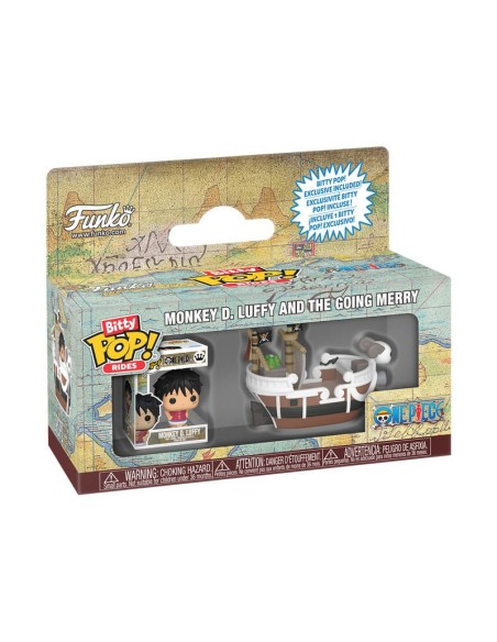 FUNKO BITTY POP!  Rides One Piece - Going Merry w/Luffy