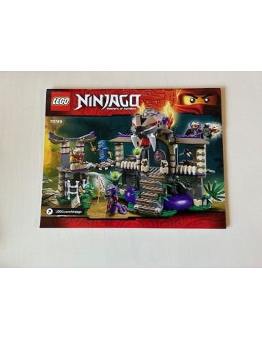 LEGO SEGUNDA MANO NINJAGO 70749 Enter the Serpent (2015)