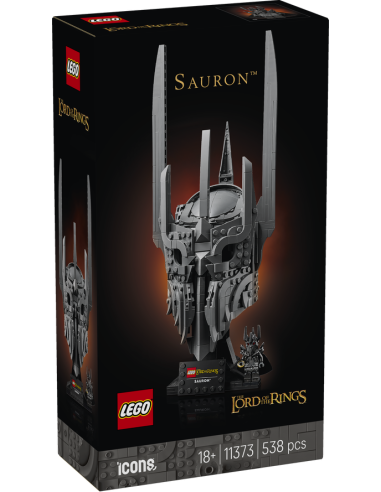 LEGO ICONS 11373 El Señor de los Anillos: Casco de Sauron