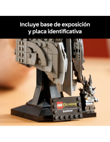 LEGO ICONS 11373 El Señor de los Anillos: Casco de Sauron