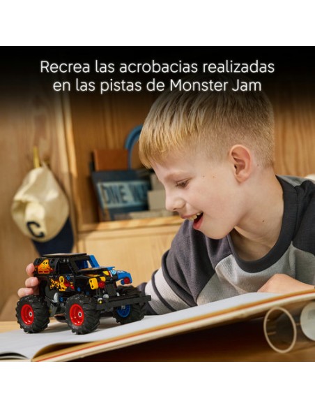 LEGO TECHNIC 42219 Monster Jam™ Grave Digger™ Fuego y Hielo