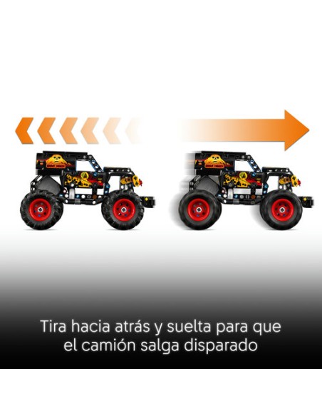 LEGO TECHNIC 42219 Monster Jam™ Grave Digger™ Fuego y Hielo