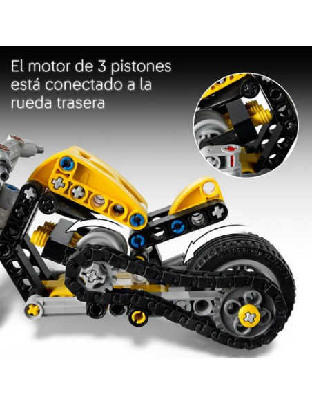 LEGO TECHNIC 42225 Moto amarilla