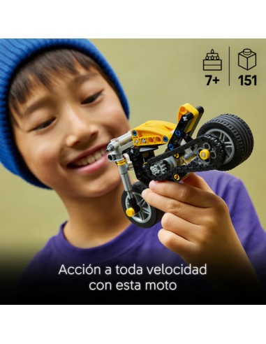 LEGO TECHNIC 42225 Moto amarilla