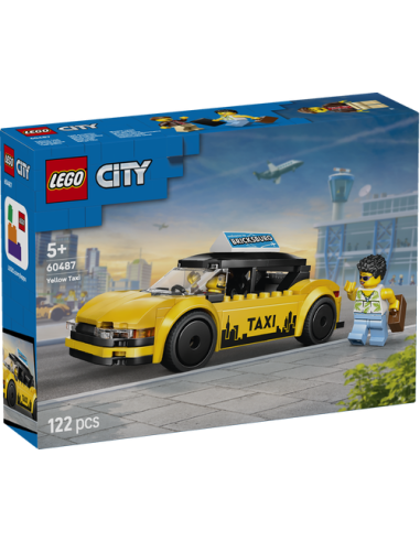 LEGO CITY 60487 Taxi Amarillo
