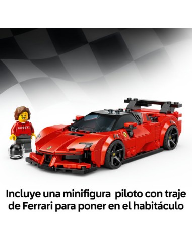 LEGO SPEED CHAMPIONS 77254 Coche Deportivo Ferrari SF90 XX Stradale