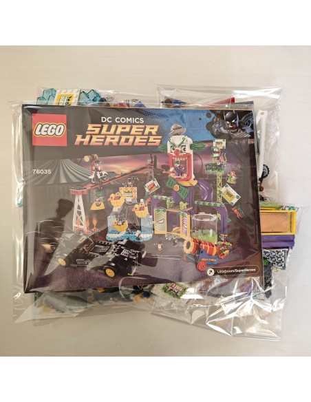 LEGO (SEGUNDA MANO) SUPER HEROES 76035 Jokerland (2015)