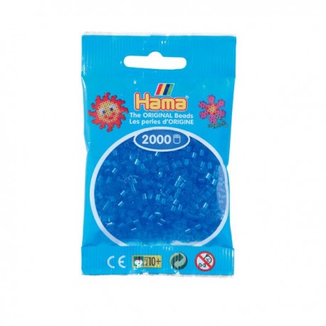 HAMA MINI 501-15 Azul translúcido (Translucent Blue)