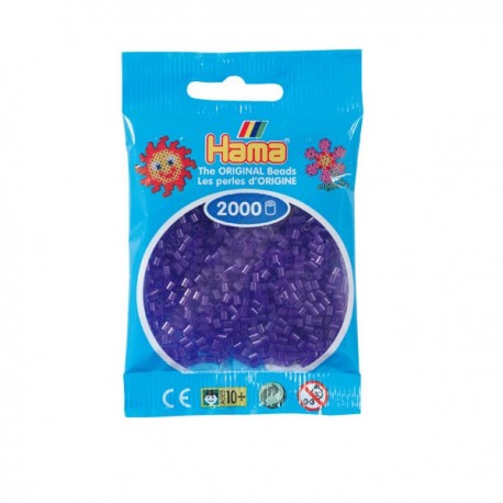 HAMA MINI 501-24 Violeta translúcido (Translucent Purple)