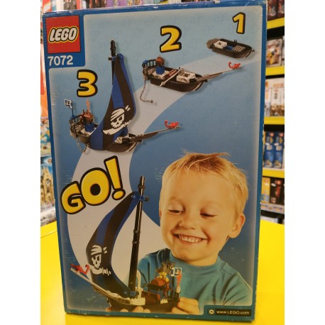 7072 Captain Kragg's Pirate Boat