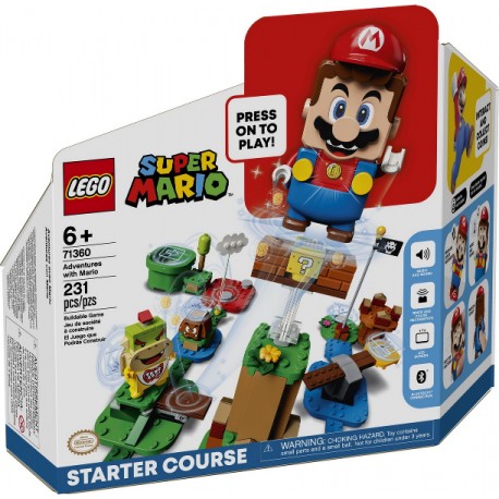 LEGO Super Mario 71360 Pack Inicial: Aventuras con Mario caja