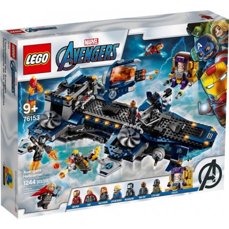 LEGO Marvel 76153 Helitransporte de los Vengadores caja