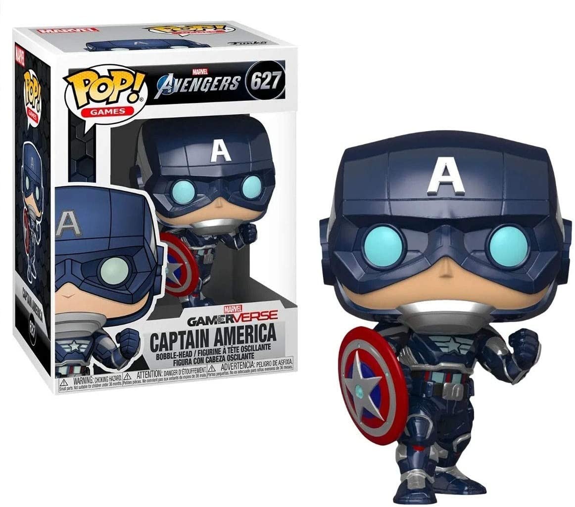 Stark Tech Suit POP Marvel Avengers Game Capt America 
