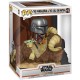 FUNKO POP STAR WARS Deluxe: The Mandalorian - Mando on Bantha with Child in Bag (416) CAJA