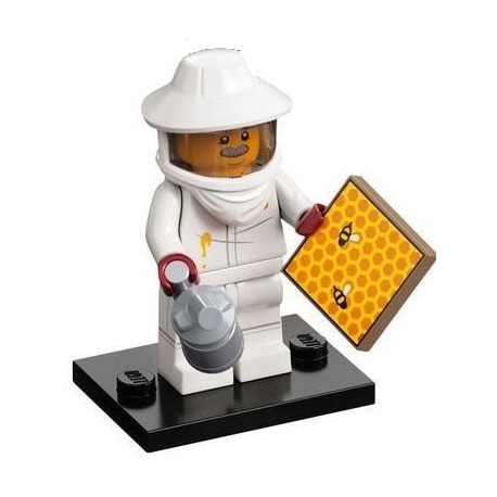 LEGO MINIFIGURAS SERIE 21 BEEKEEPER (APICULTOR)