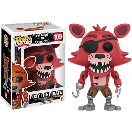 FUNKO POP GAMES FIVE NIGHTS AT FREDDY´S FOXY THE PIRATE (109)