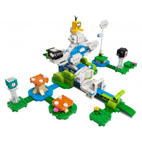 LEGO SUPER MARIO 71389 Set de expansión: Mundo aéreo del Lakitu_MONTADO