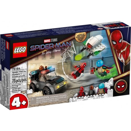 LEGO MARVEL 76184 Spider-Man vs. Ataque del Dron de Mysterio