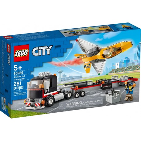 LEGO CITY 60289 Camión de Transporte del Reactor Acrobático