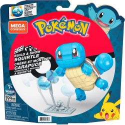 Pokémon Kit de Construcción Mega Construx Wonder Builders Squirtle 10 cm_FIGURA